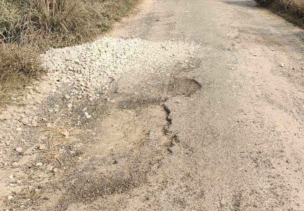 May-Tikavarpur link road will be renovated with Rs 29 lakhs