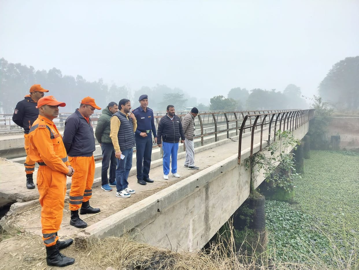 NDRF team visited flood prone areas in Ratia