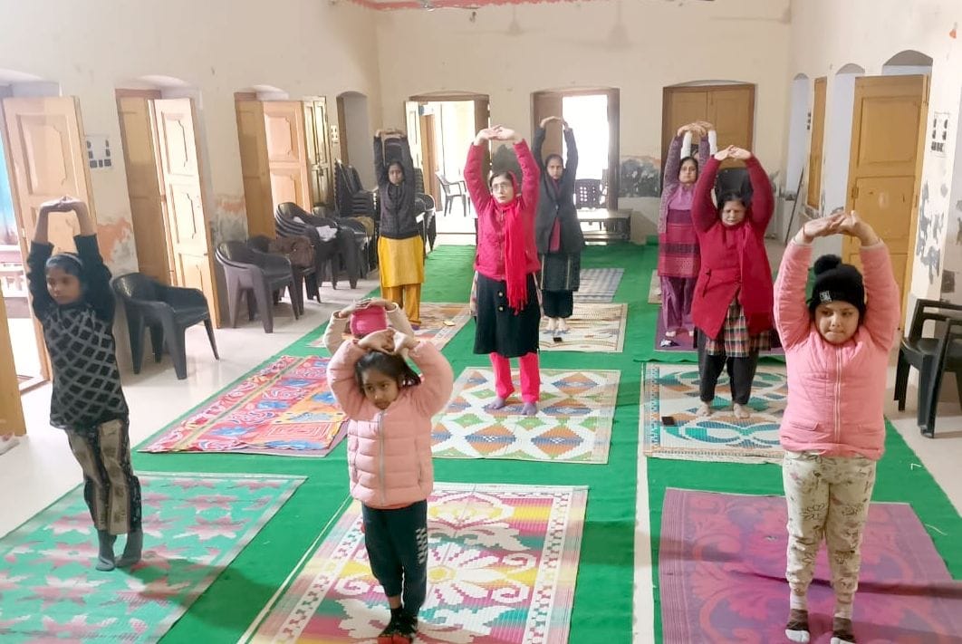 Yoga practice was done to keep the body warm and avoid diseases