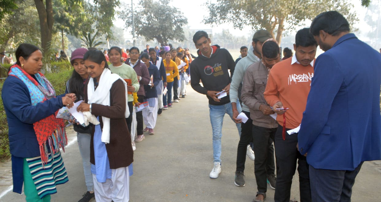 302 students appeared for the political science and sociology exams
