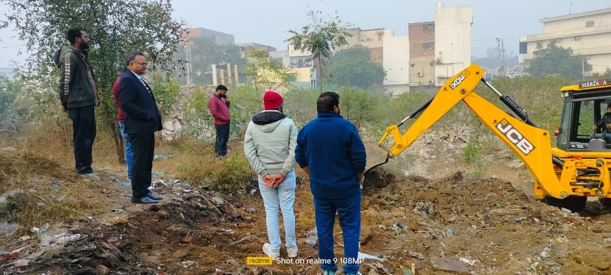 Now there will be no jam of vehicles in the market, parking work has started