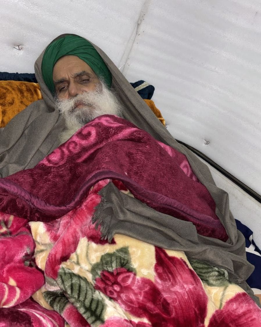 Farmer leader Dallewal's health report is deteriorating