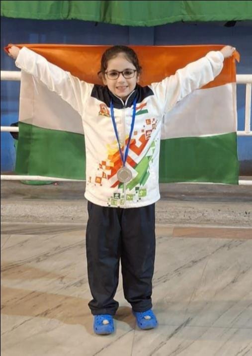 Left swimming due to irritation in eyes, excelled in skating