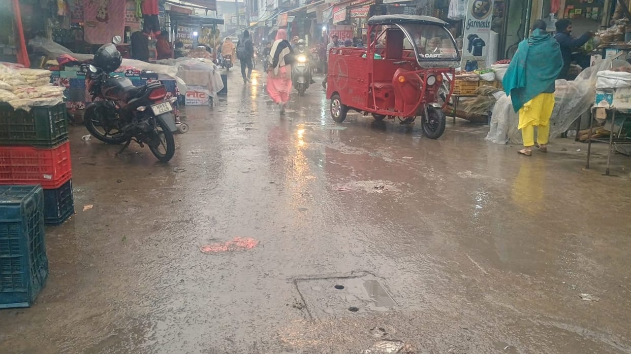 waterlogging in hansi