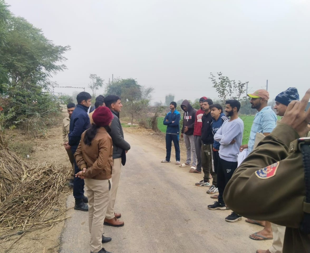 Police conducted search operation in Jatusana area