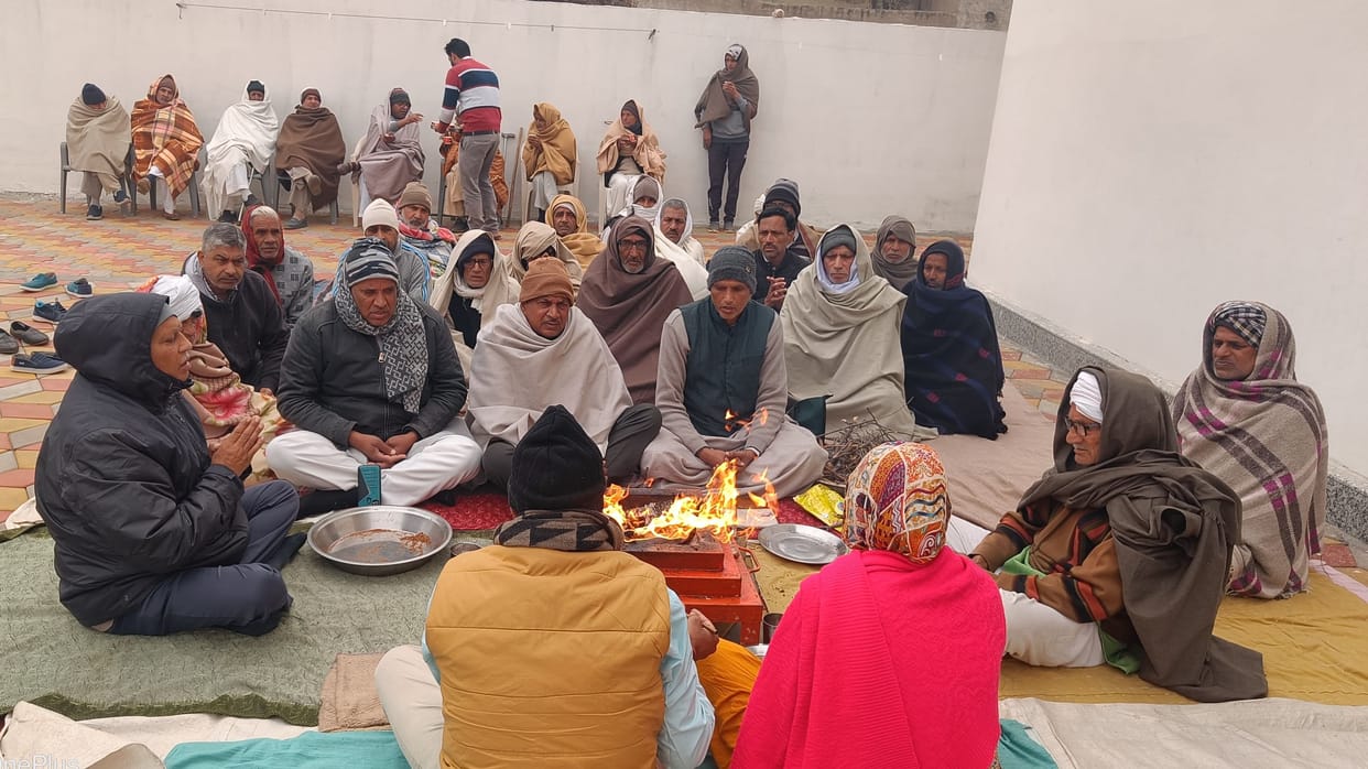 Sacrificed in Yagya in Gahda