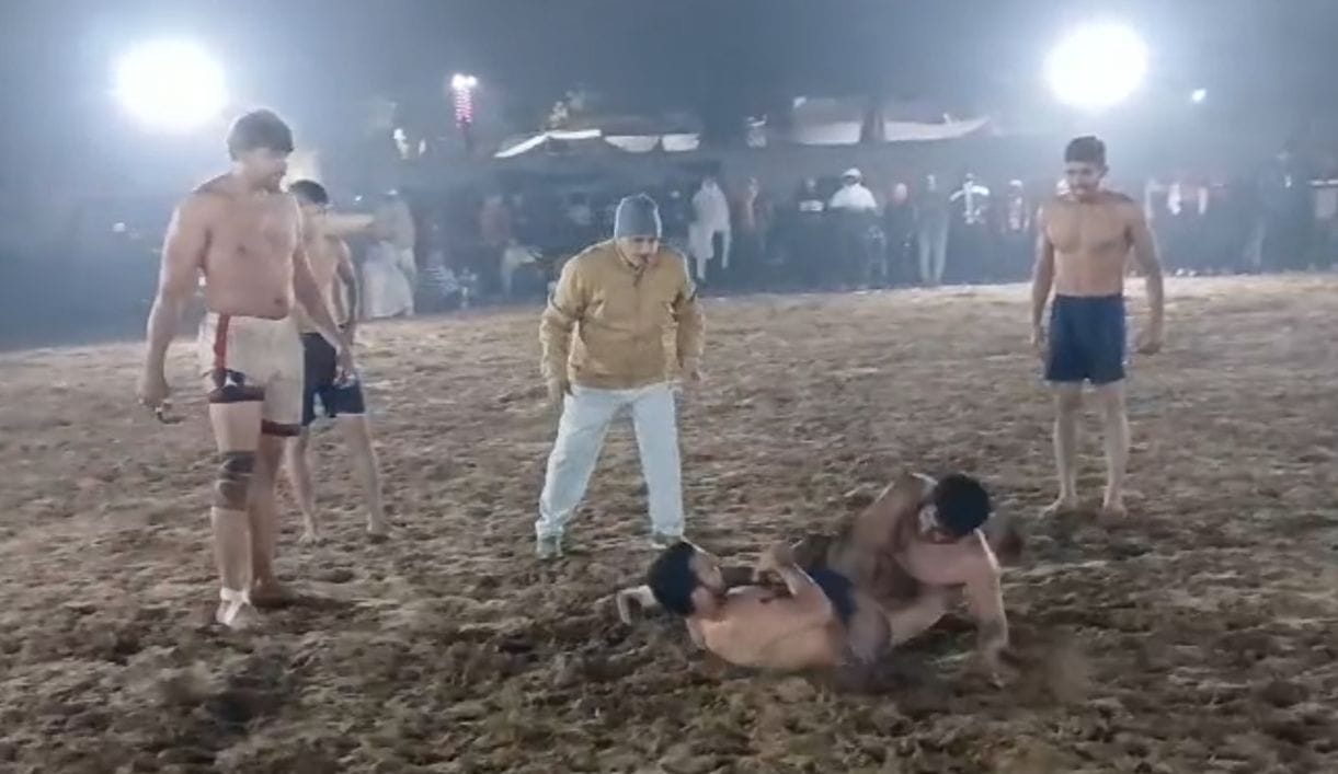 Gaddi Khedi team from Rohtak stood first in Kabaddi competition