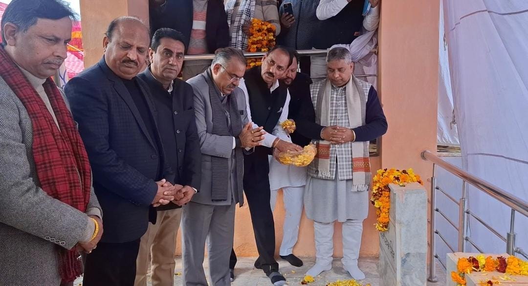 BJP National Secretary Tarun Chug Visit Hiranagar