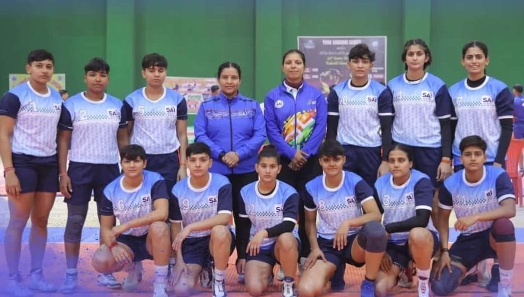 SAI Girls won gold medal in Junior National Kabaddi