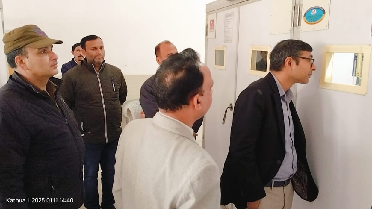 Director Yadav Visit in Kathua