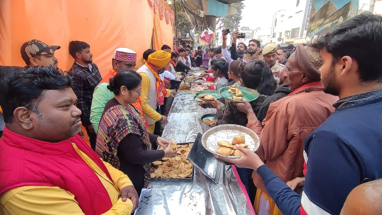 Religious programs held on the first anniversary of Ramlala's death