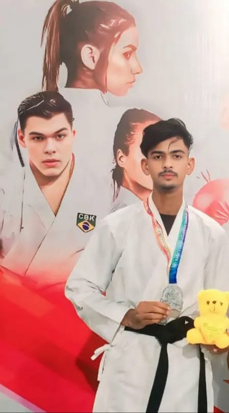 Father wanted his son to become a doctor, but Gurvinder chose the path of sports and was selected for South Asia Karate Championship