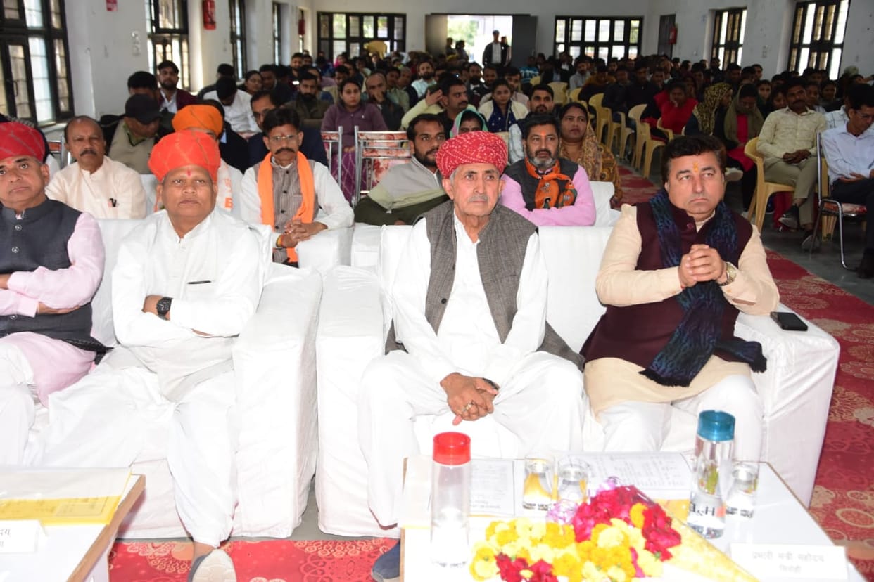 Sirohi News: Chief Minister's Employment Festival, 8 works worth Rs 6.2 crore inaugurated in Sirohi