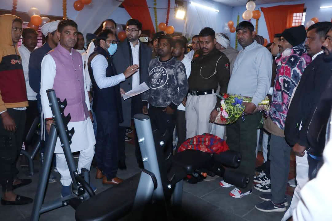 Six villages of Uchana area got the gift of indoor gym worth Rs 106 lakhs.