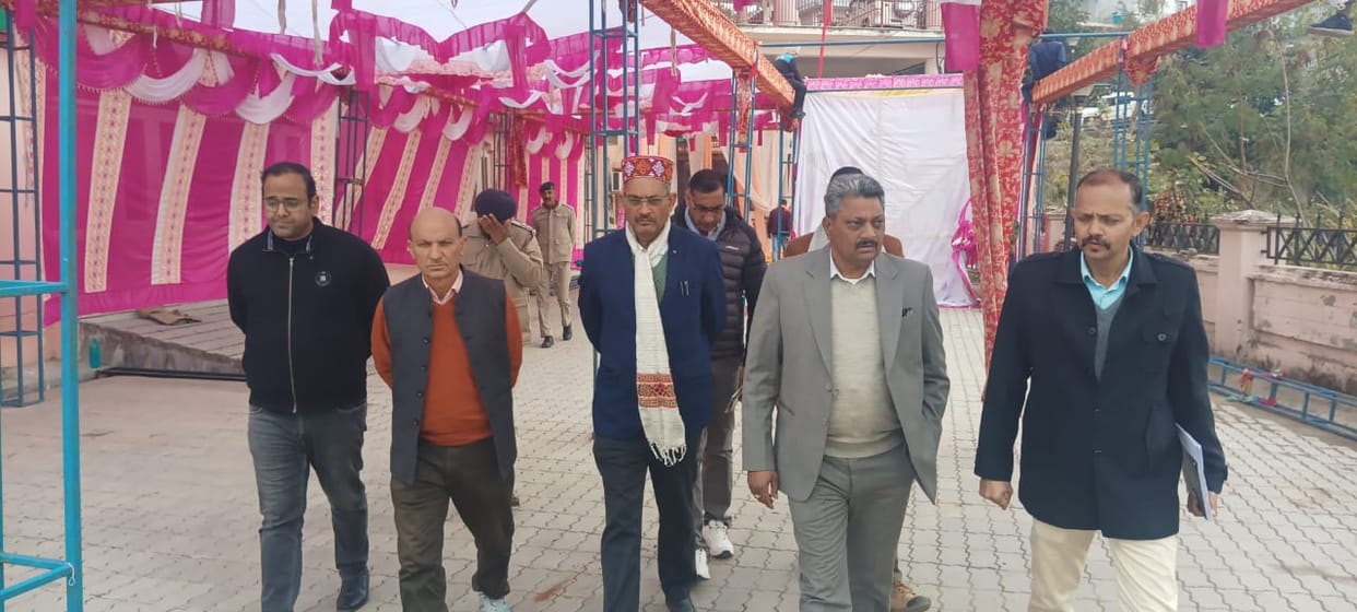 MLA took stock of Lohri fair site