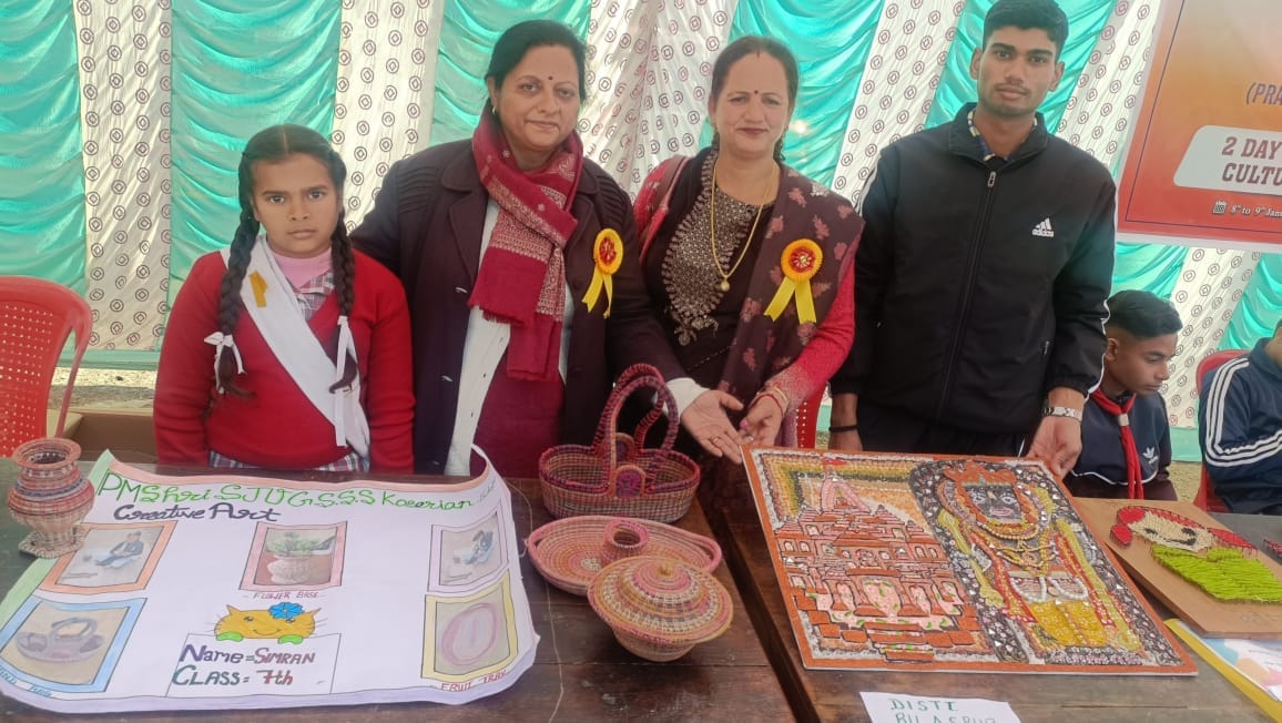Simran will participate in National Creative Art Competition
