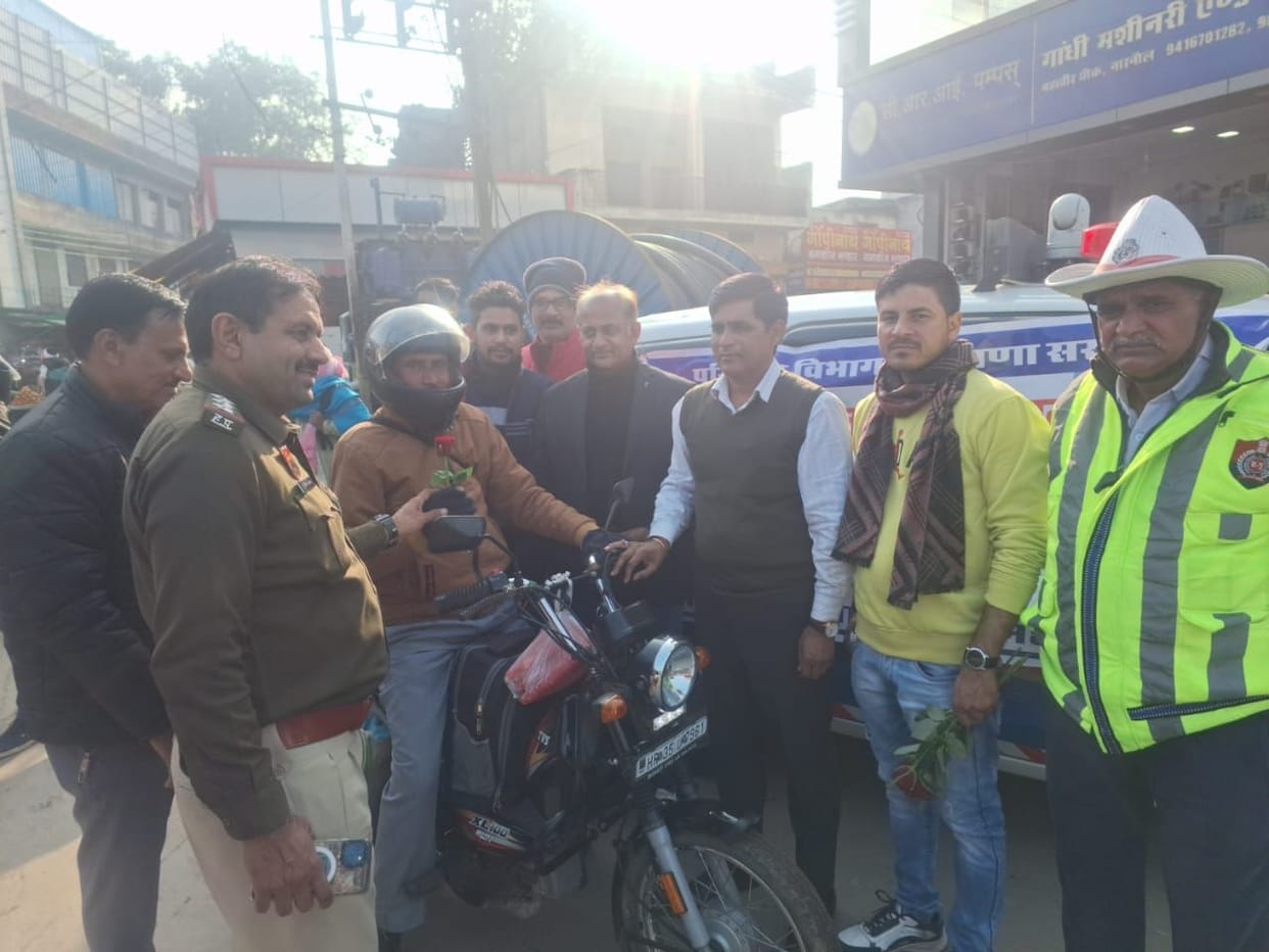 Information given about traffic rules