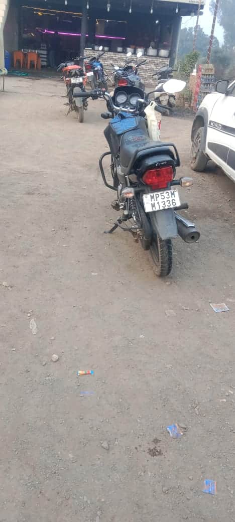 A horrific road accident occurred in Bahri, the bike driver died in the district hospital.