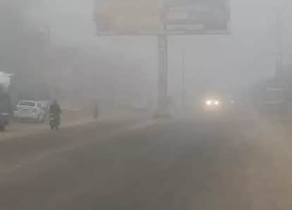 Jalore News: The effect of cold continues in Jalore, fog increased the problems of drivers