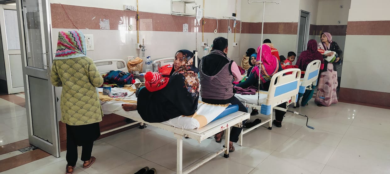 Every third child admitted to hospital suffers from pneumonia