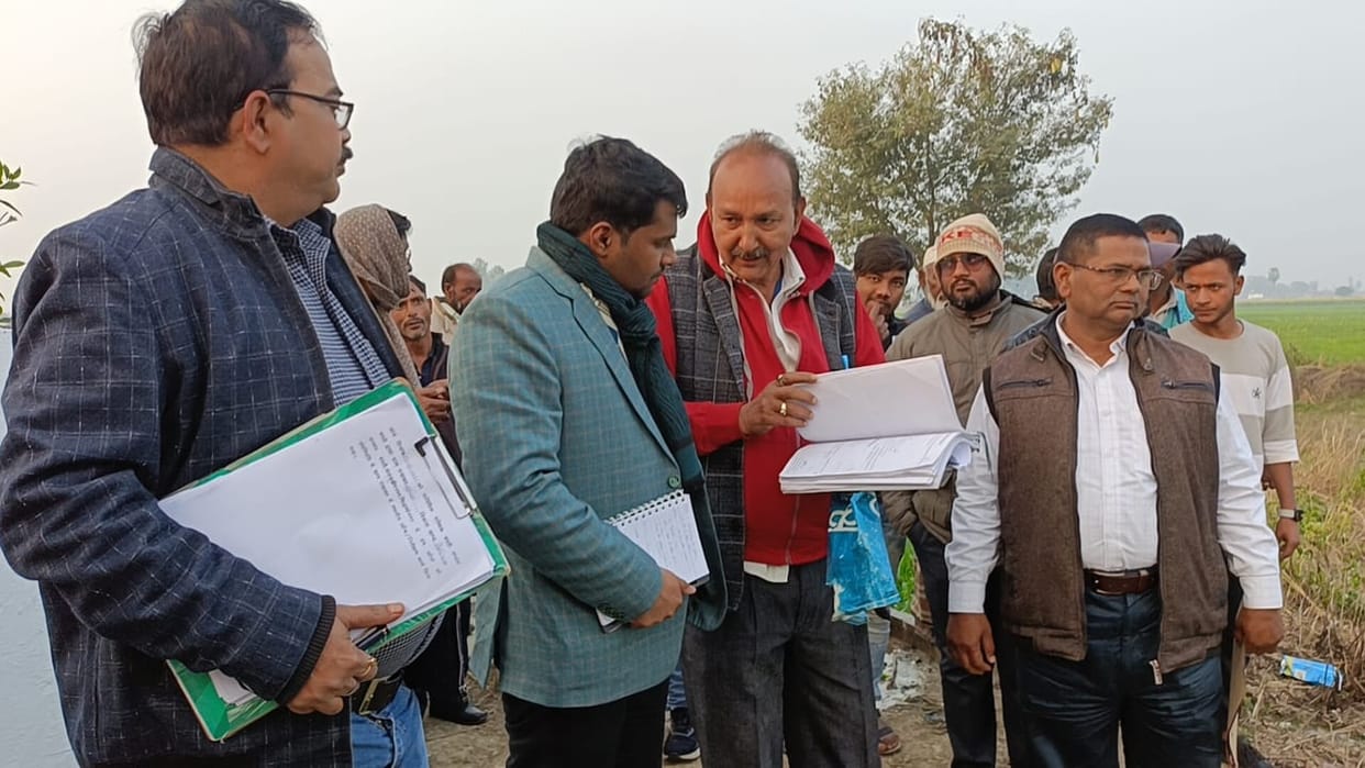 Investigation into irregularities in digging of pond in Sujia