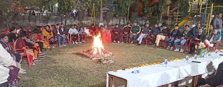 Bharat Vikas Parishad Mandi branch celebrated Sankranti