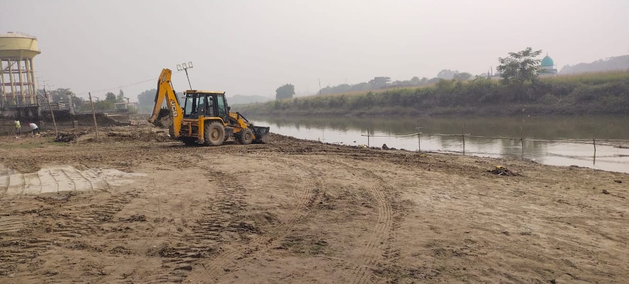 River front... Amhat area will be decorated with park, banks of river Kuano will shine.