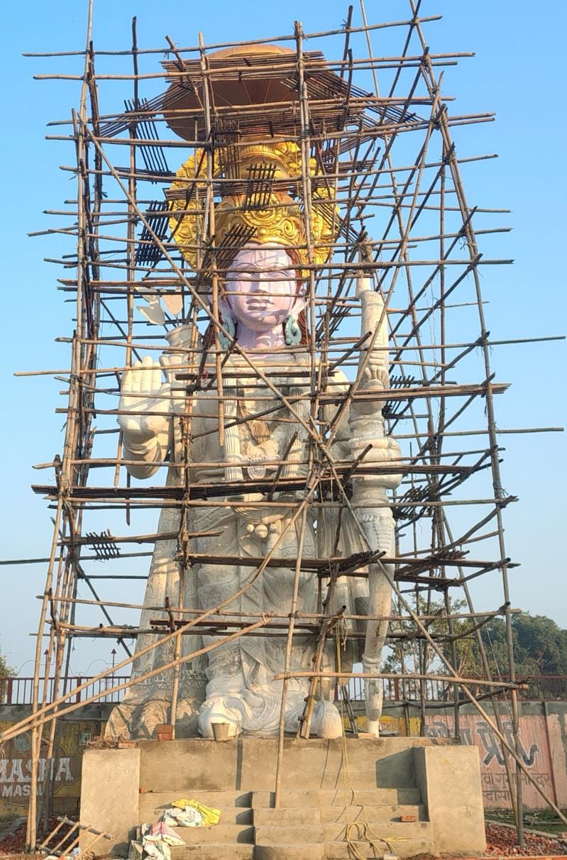 51 feet high statue of Shri Ram will enhance the beauty of Chandausi