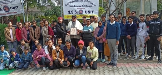 Mentioned the work done in NSS camp
