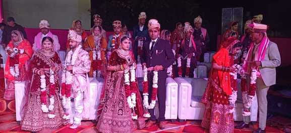 Mass marriage organized, 24 couples tied the knot
