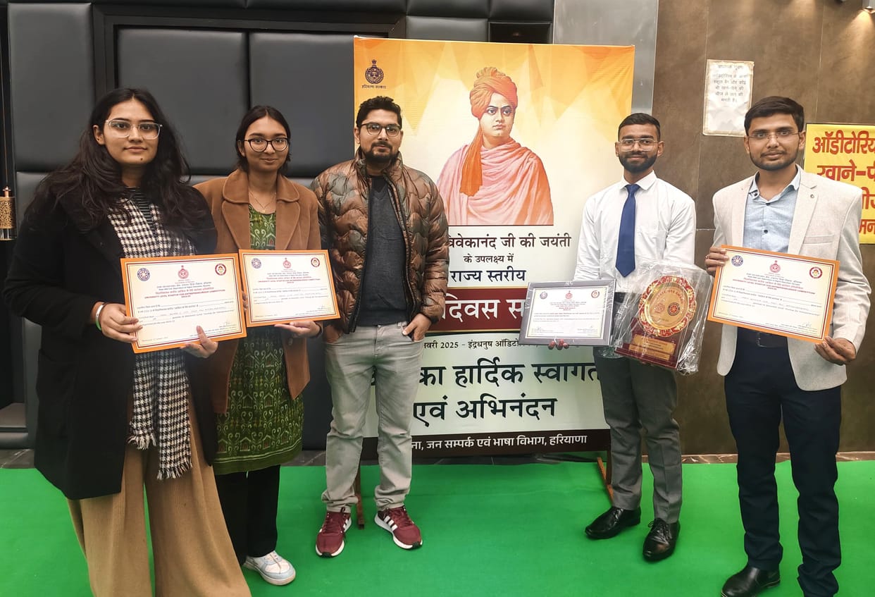 Volunteers got second place in startup competition