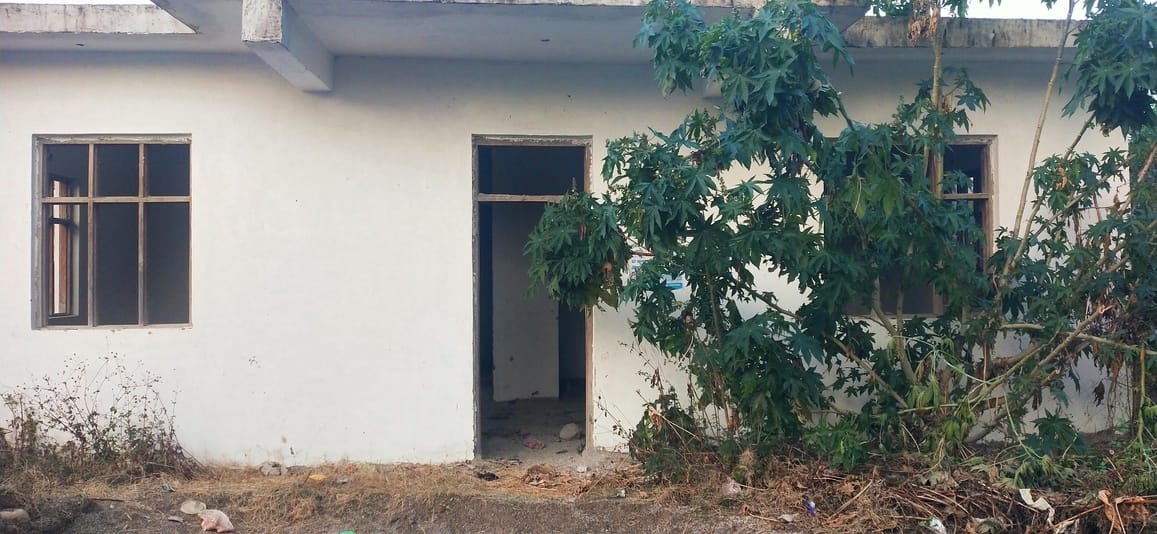 Construction of Patwarkhana stalled for two years, the building started falling into disrepair