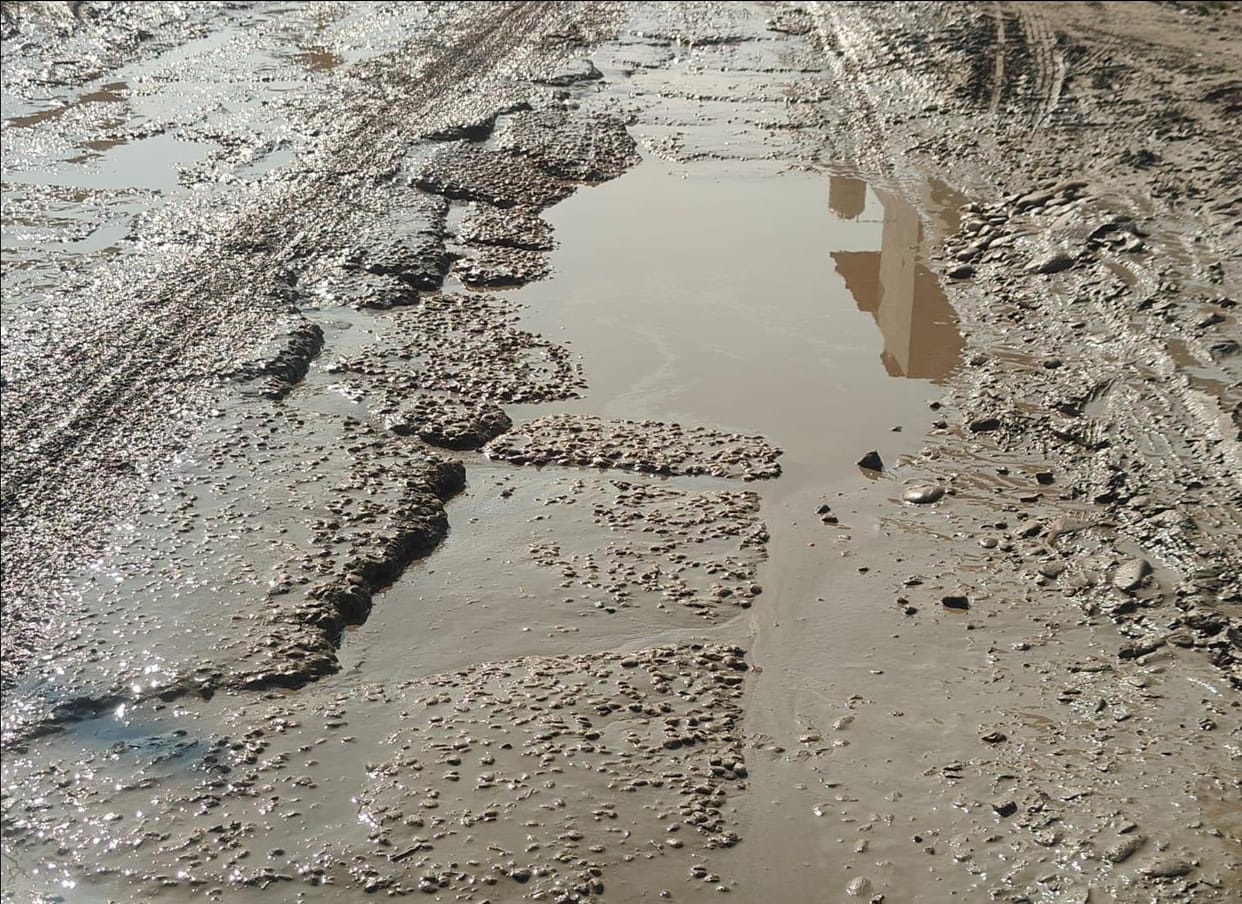 Investigation underway on the smart road that is repeatedly sinking in Nehru Market