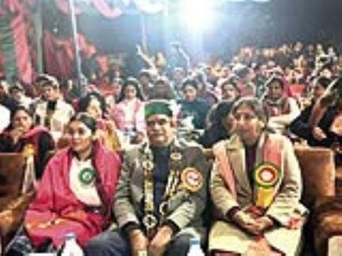 There was a lot of fun in the festival in Jwalamukhi, Gaurav-Saurav Music Group created a grand atmosphere