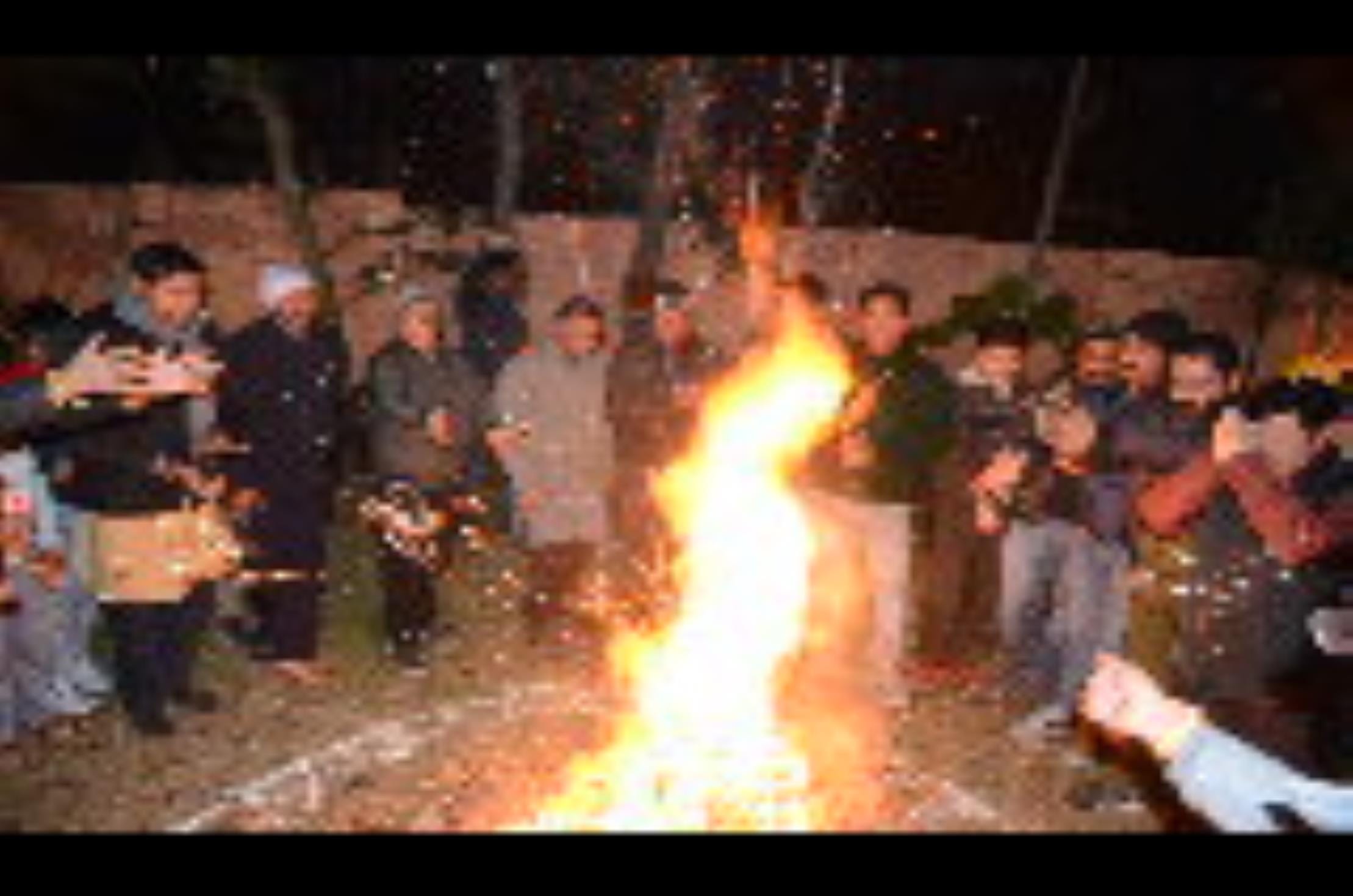 lohri Festival Celebrate in kathua District