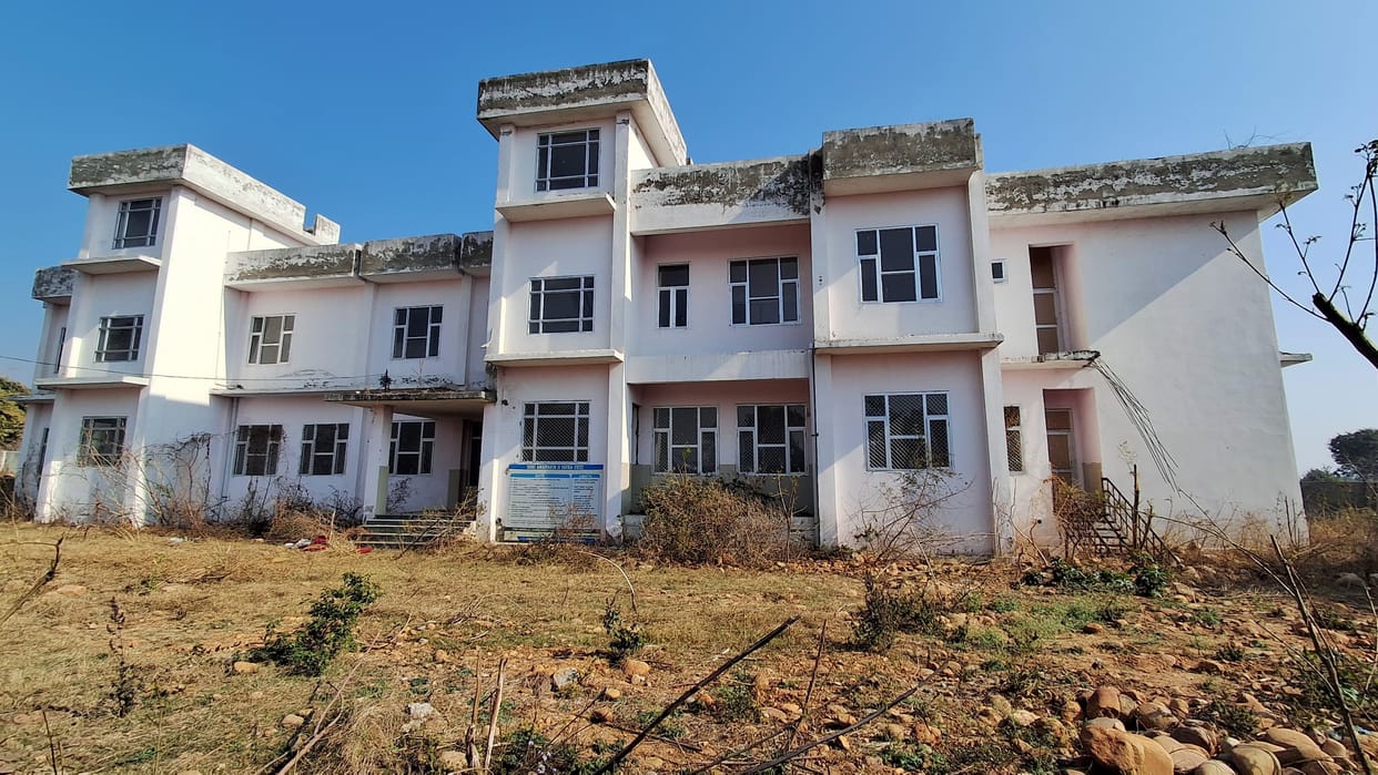 Newly Construct Building of PHC in Poor Condition