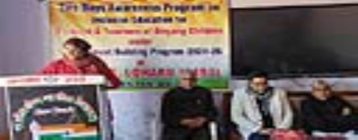 Awareness program for disabled students and parents