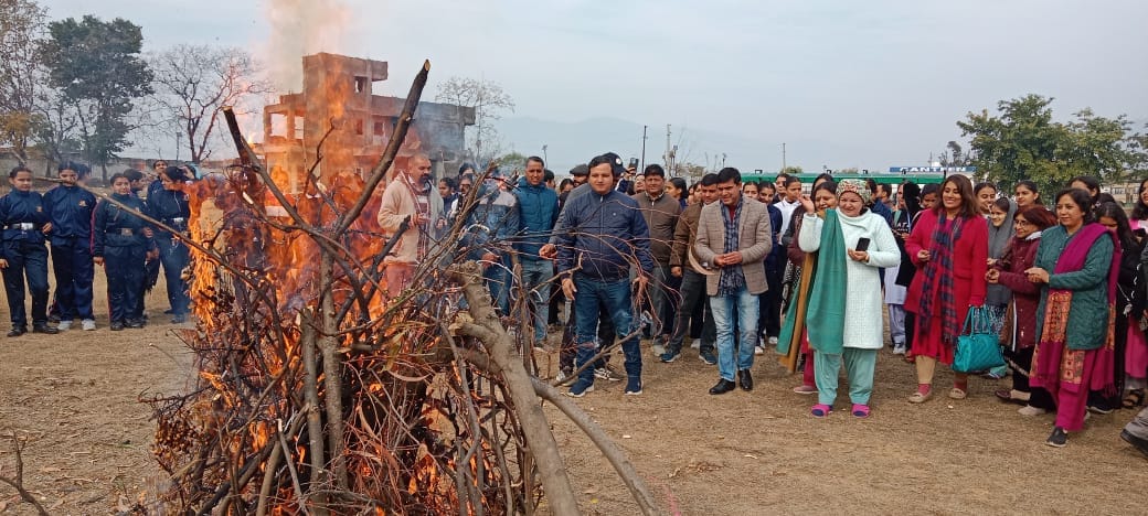 lohri celebrated in college