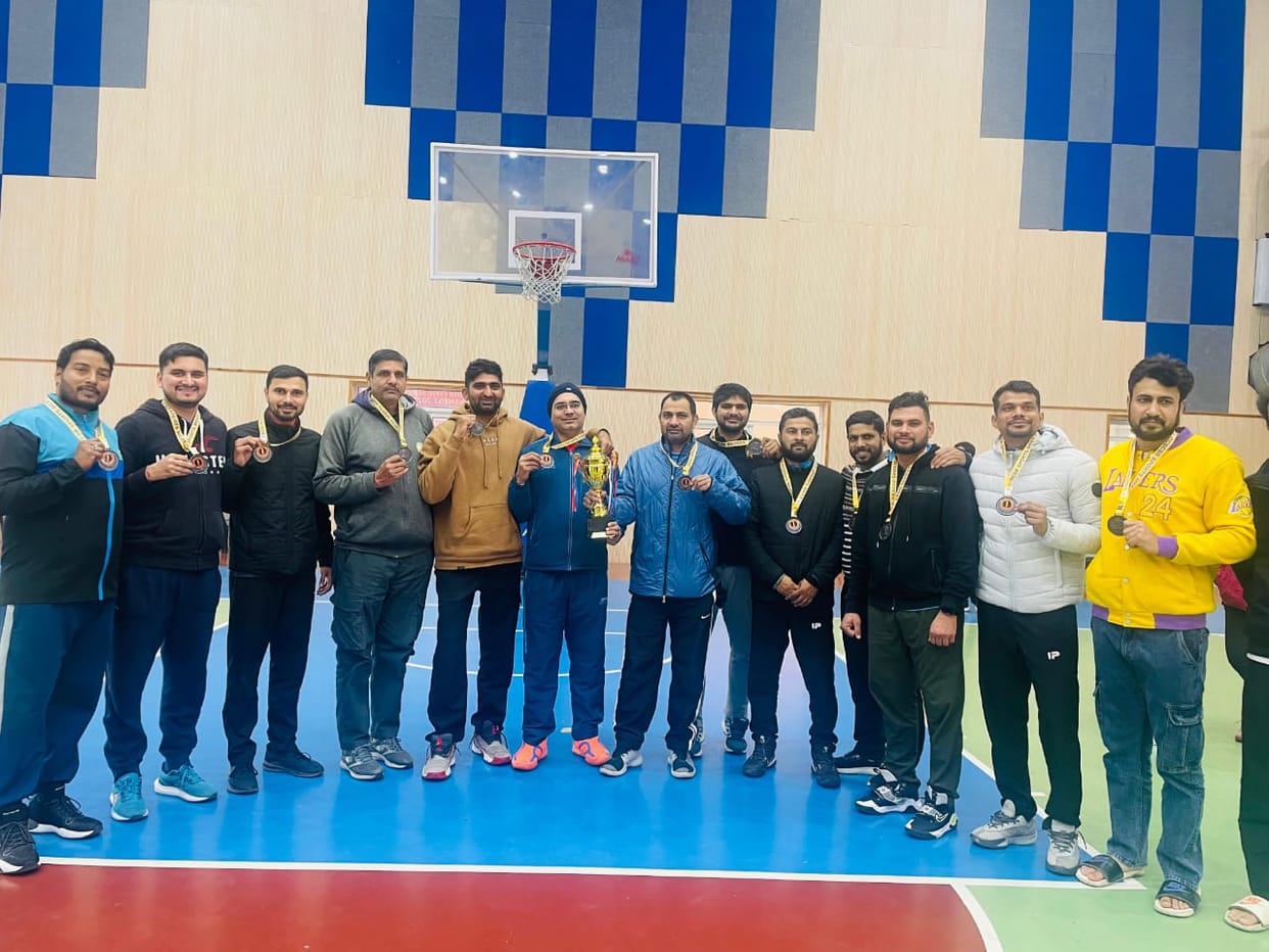 Haryana team won bronze in basketball