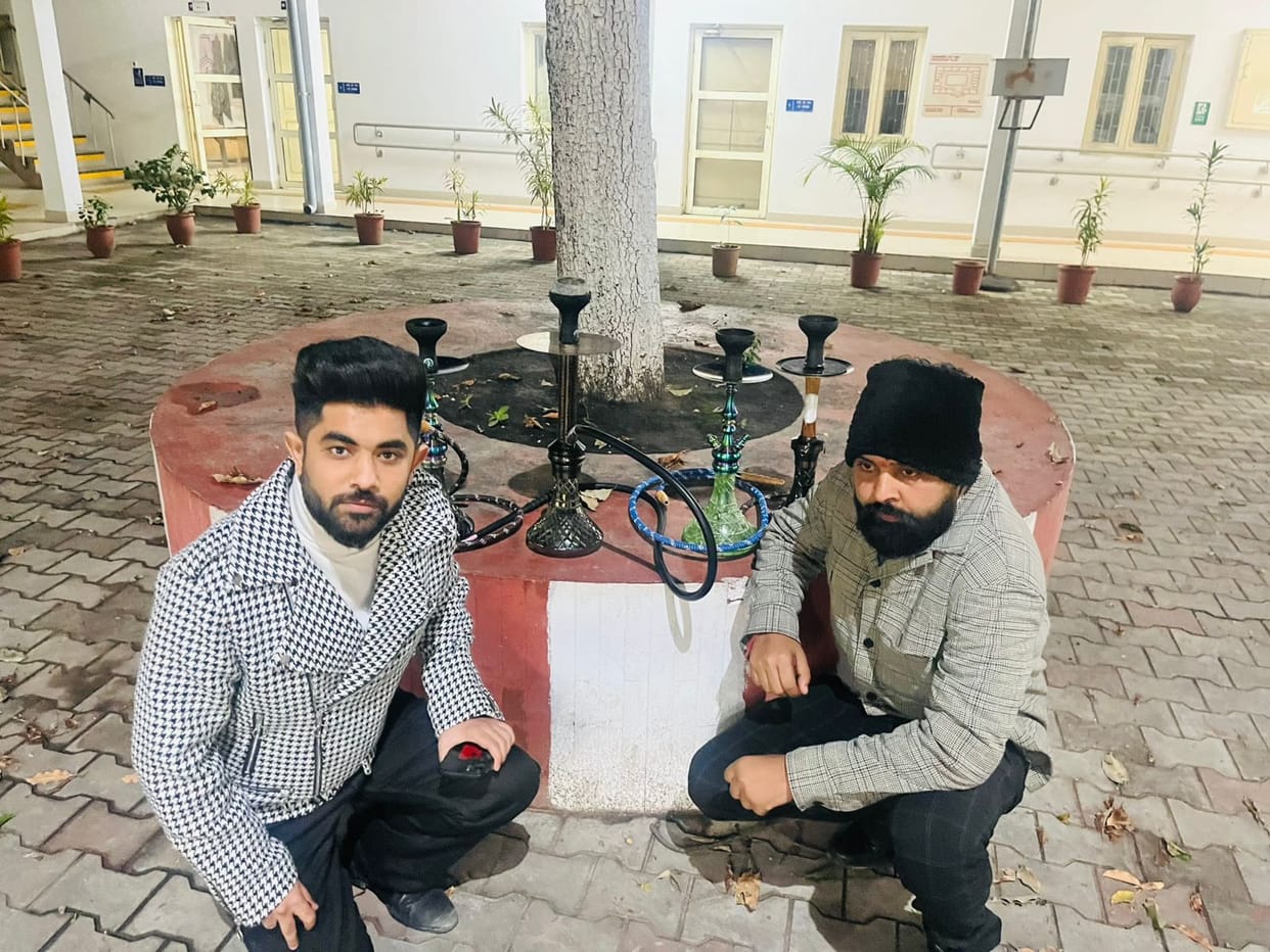 Two arrested including manager for smoking hookah in Veda restaurant and bar
