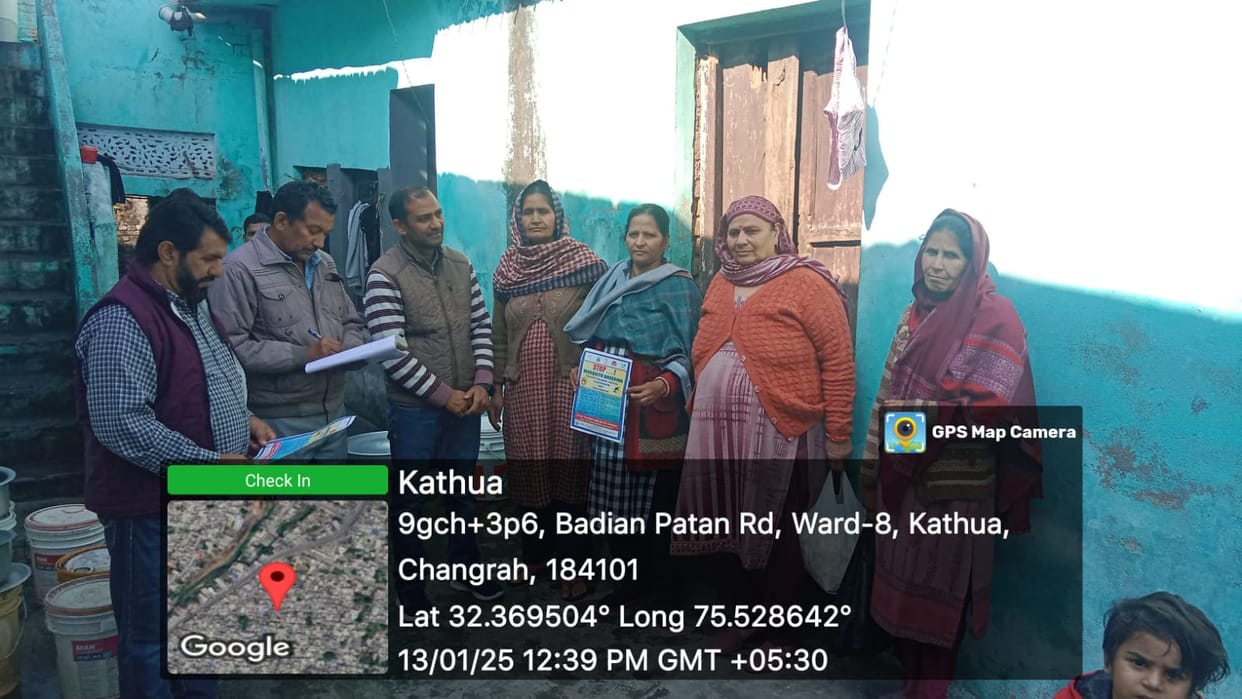 Health Team Aware the Peoples From Dengue And Malaria
