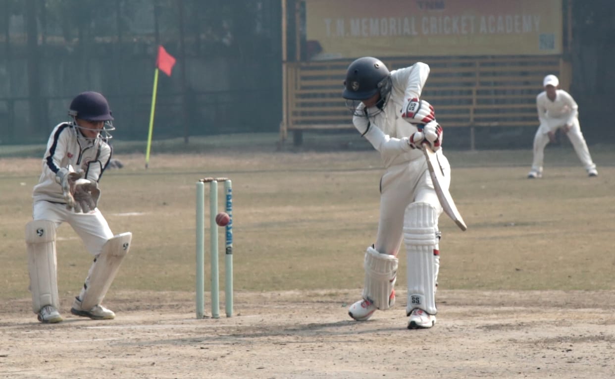 Spring Field Cricket Academy won the quarter final match by 496 runs.