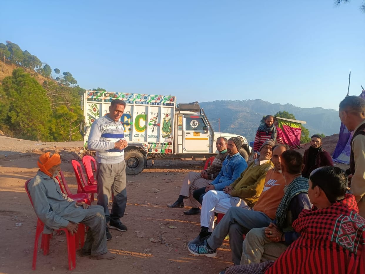 Peoples of Dhar Dugnu Village Held Meeting