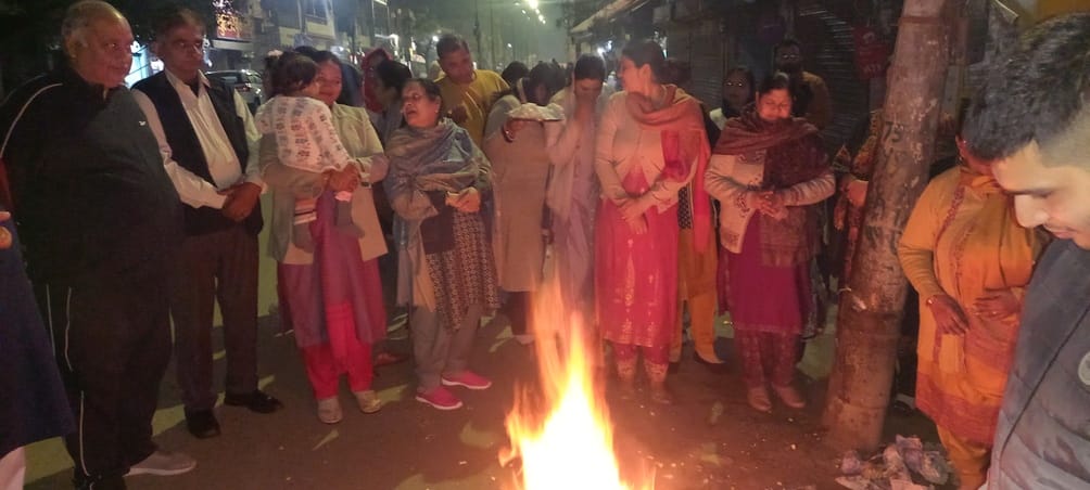 Lohri festival was celebrated with great pomp