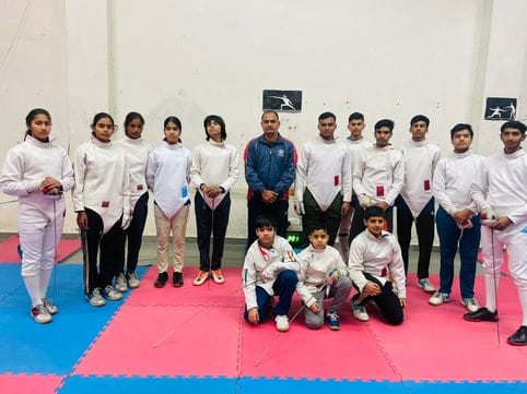 Fencing stars are emerging from sports nursery