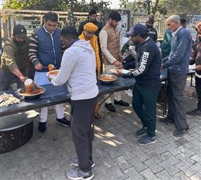 Bhandara organized on Makar Sankranti