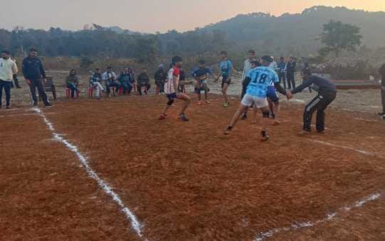 Luv Sharma won small wrestling, Paragpur winner in Kabaddi