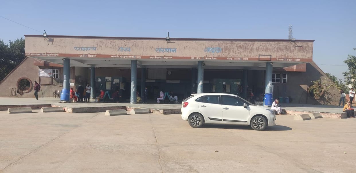 Badhra is untouched by rail facility