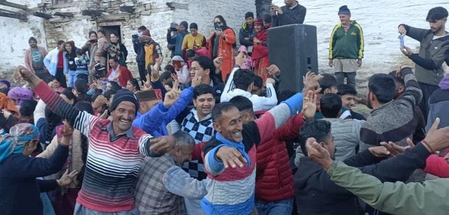 mangraand celebration in giripaar