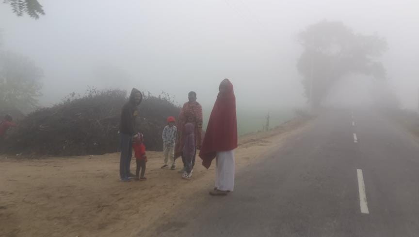 After a week, fog prevailed in the morning, sunshine in the afternoon